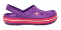 Crocs Crocband Originales Neon Purple Candy Pink