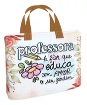 30 Bolsas Sacola Pasta Ecobag 35x30_dia Dos Professores#07