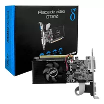 Placa De Vídeo Gt210 Ddr3 Vga Hdmi 1gb 500mhz