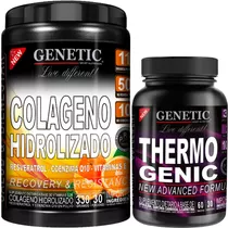 Rápido Quemagrasa Abdominal Thermogenic Colágeno Q10 Genetic