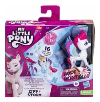 My Little Pony Juguete  Magic Zipp Storm Poni Blanco 3 PuLG