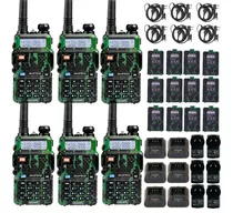 Handy Baofeng Uv5r 8w Kit X 6 Walkie-talkie Uhf-vhf + Extras