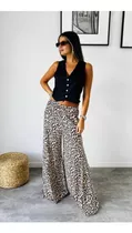 Palazzo Animal Print