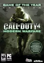 Call Of Duty 4 Modern Warfare Juego Del Año Edition Pc