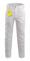 Pantalon Pampero Clasico Trabajo Blanco Pintor Original 