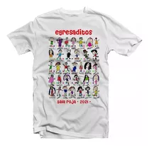 Remera Algodón Egresaditos Jardín Egresados Diseño Propio