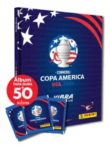 Album Tapa Dura Más 50 Sobres Cerrados Copa América 2024