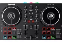 Controlador Dj Numark Party Mix 2 Luces 3.5mm Usb - Cover Co