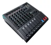 Consola Amplificada 6 Canales Profesional Reikpro Max-6000