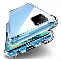 3pcs Funda De Teléfono Transparente Anticaída Para Samsung