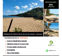 Se Vende 1,650,000 M2 - En La Playa El Limón - Samaná