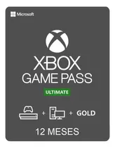 Game Pass Ultimate 12 Meses Live Gold+gpu Código 25 Digitos