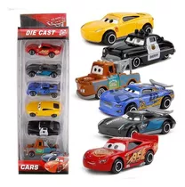 Juego De 6 Unidades De Disney Pixar Car Mcqueen Jackson Stor