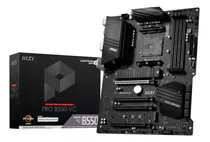 Board Gaming B550 Msi Pro Am4 Ryzen 5000 Gamer Atx Pcie 4.0 Color Negro