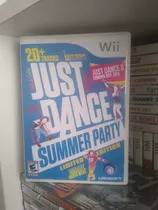 Juego Para Nintendo Wii Just Dance Summer Party, 1-4 Players