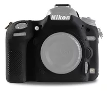 Funda Silicona Para Nikon D750 Color Negro