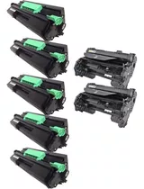 5x Toner + 2x Drum Fotocondutor Ricoh Sp4510sf Sp4510 407324