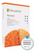 Microsoft 365 Personal 1 Usuário Box Qq2-01386 Envio Digital