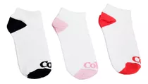 Meia Kit 3 Pares Feminino Cano Baixo Coca Cola 10.070.002