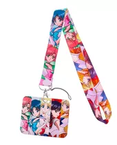 Porta Carnet Y Lanyard Sailor Moon Anime Porta Tarjeta