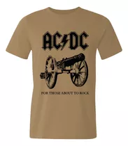Remera Ac/dc For Those About To Rock We Salute You Algodón