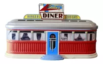Servilletero -salero Pimentero Vintage Tienda Burgers 25cm 