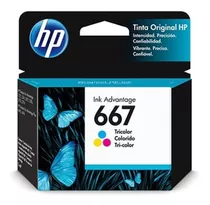 Cartucho Original Hp - 667 - Ink Cartridge