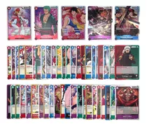 One Piece Card Game Lote 100 Cartas Originales
