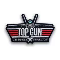 Gafete Bordado Topgun Us Naval Aviation