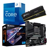 Kit Intel Core I7 13700kf   Gigabyte Z790m Aorus Elite  64gb