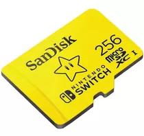 Tarjeta De Memoria Microsd Sandisk Nintendo Switch 256gb