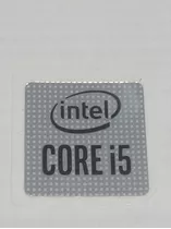 2 Caja Intel I5 Vacía Con Calco Sticker Manual I5