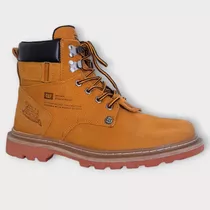 Bota Borcego Hombre Mujer Caterpillar Urbano Milho Nobuck 