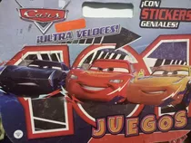 Cars Ultra Veloces, Juegos, Stickers+ Libro Cars 3+autito