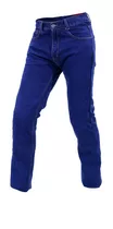 Pantalón Jean Moto Con Kevlar Y Protecciones Azul Proskin