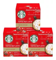 Starbucks® Nescafé® Dolce Gusto® Toffee Nut Latte X3 Cajas