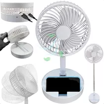 Ventilador De Mesa Coluna Portátil Sem Fio Bateria 7200mah