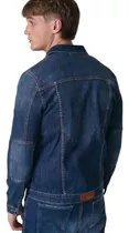 Campera De Jeans Semi-elastizada De Corte Entallado 