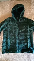 Campera Uniqlo Hombre Talle M Verde Esmeralda