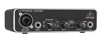 Behringer Umc22 Interface Usb 2x2 Placa De Sonido Audio Umc