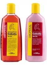 Obopekal® Kit Shampo + Acondicionador Caballo Sin Sal 500gr