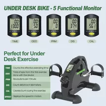 Bicicleta Estacionaria Con Monitor 5 Funciones