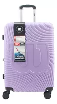 Valija Wilson 20  Wl651744p 4 Ruedas Girat 360° Lila