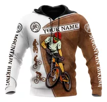 Sudadera Con Capucha Custom Love Mountain Biking