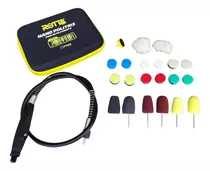 Kit Mini Politriz Cabo Flexível C/ Acessórios Detailer 22pç