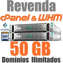 Revenda De Hospedagem Whm/cpanel 50gb Ssd Litespeed