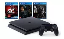 Sony Playstation 4 Slim 1 Tb Mega Pack Bundle Hits 10 3 Jogos 