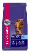 Alimento Eukanuba Para Perro Cachorro De Raza Grande Sabor Mix En Bolsa De 18kg