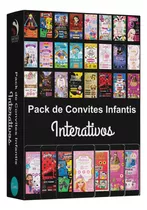 Pack Canva Convites Infantil Aniversario Editável 415 Artes