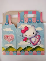Cajas Armables Con Forma De Bolsita, Figura Hello Kitty